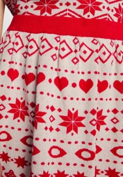 Monki Damen Minirock - White/red -Monki Verkäufe 2022 39095ef60590456cb3acf9259e17a876