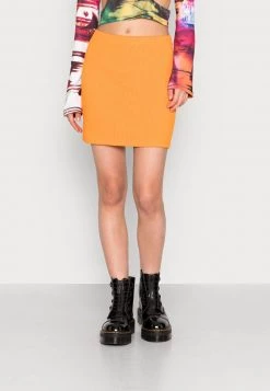 Monki Minirock - Orange Medium | Damen