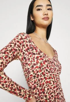 Monki Damen TUA DRESS - Freizeitkleid - Duttyrose -Monki Verkäufe 2022 3b340cd0f5944c2abb798718471fb10c