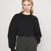 Monki Damen Sweatshirt - Black