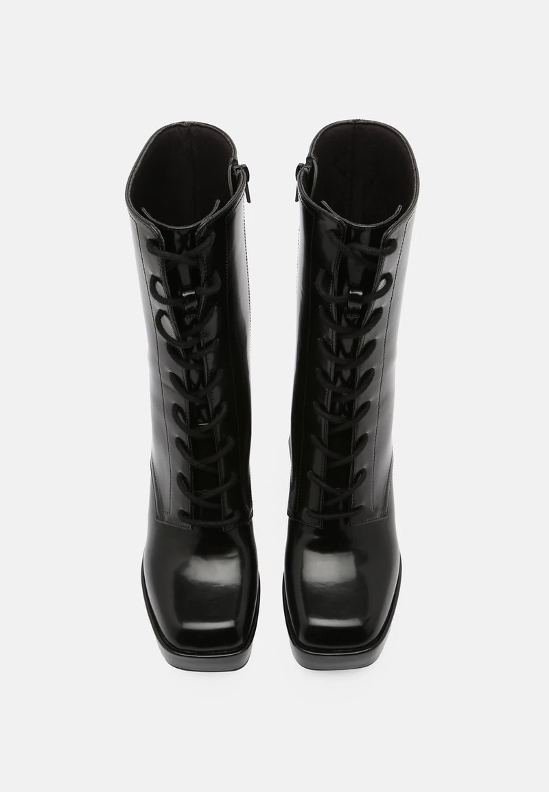 Monki Damen High Heel Stiefel - Black 6 Monki Damen High Heel Stiefel - Black – Bild 6