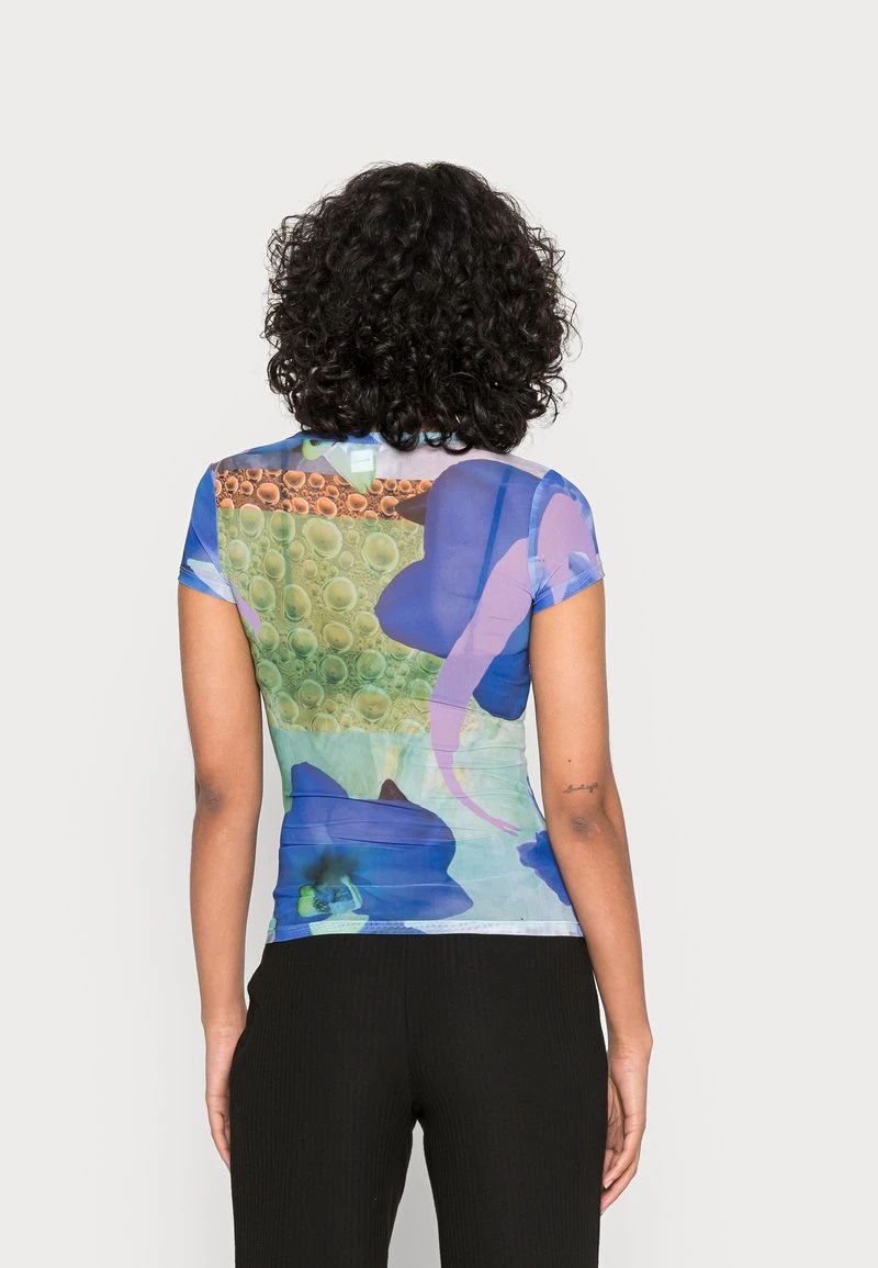 Monki T-Shirt Print - Multi Coloured | Damen 3 Monki T-Shirt Print - Multi Coloured | Damen – Bild 3