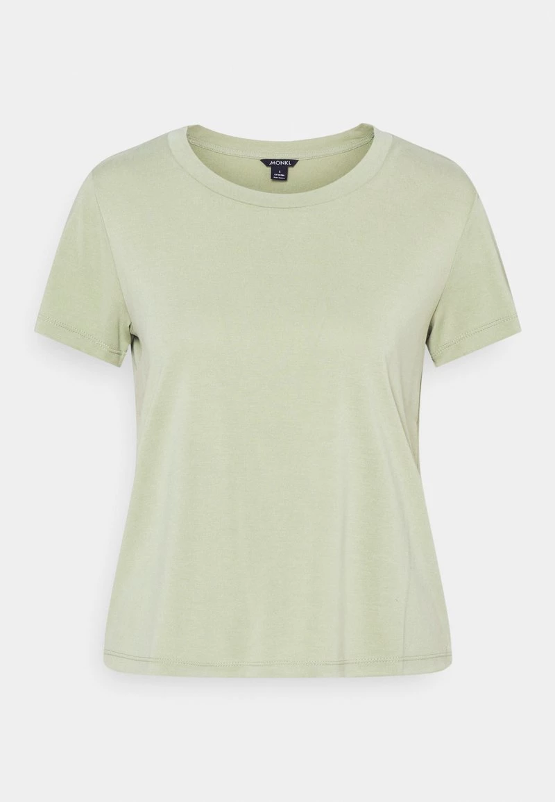 Monki Damen T-Shirt Basic - Green 6 Monki Damen T-Shirt Basic - Green – Bild 6