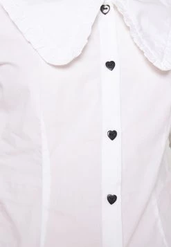 Monki Damen Hemdbluse - White -Monki Verkäufe 2022 3e6f66a6f9254feb856f118eaa9ebfb6