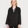 Monki Damen Blazer - Black Dark