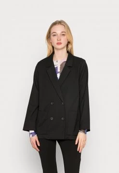 Monki Damen Blazer - Black Dark