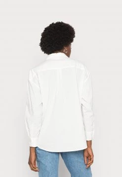 Monki Damen Hemdbluse - White -Monki Verkäufe 2022 3f8a071b144940f5a60fd7a7612a3777