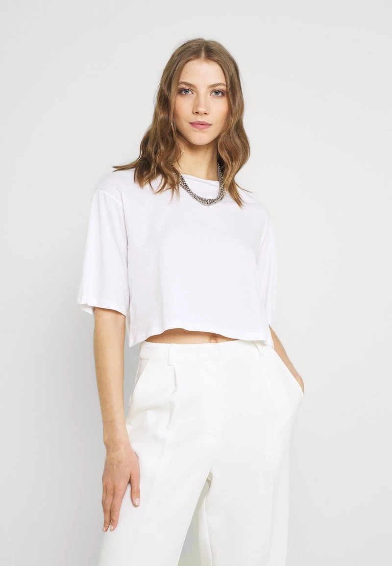 Monki Damen 2 PACK - T-Shirt Basic - Black Dark/white Light 2 Monki Damen 2 PACK - T-Shirt Basic - Black Dark/white Light – Bild 2