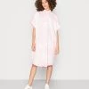 Monki Damen Blusenkleid - Pink Medium