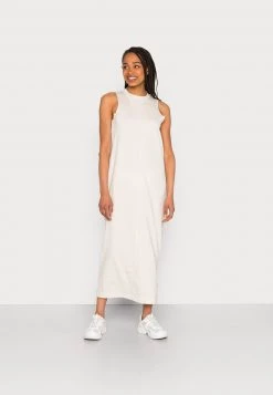 Monki Damen Jerseykleid - Solid Crème