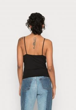 Monki Damen 2 PACK - Top - Black Dark/orange -Monki Verkäufe 2022 40bfdfa9dae1483393d92f24d0765c06