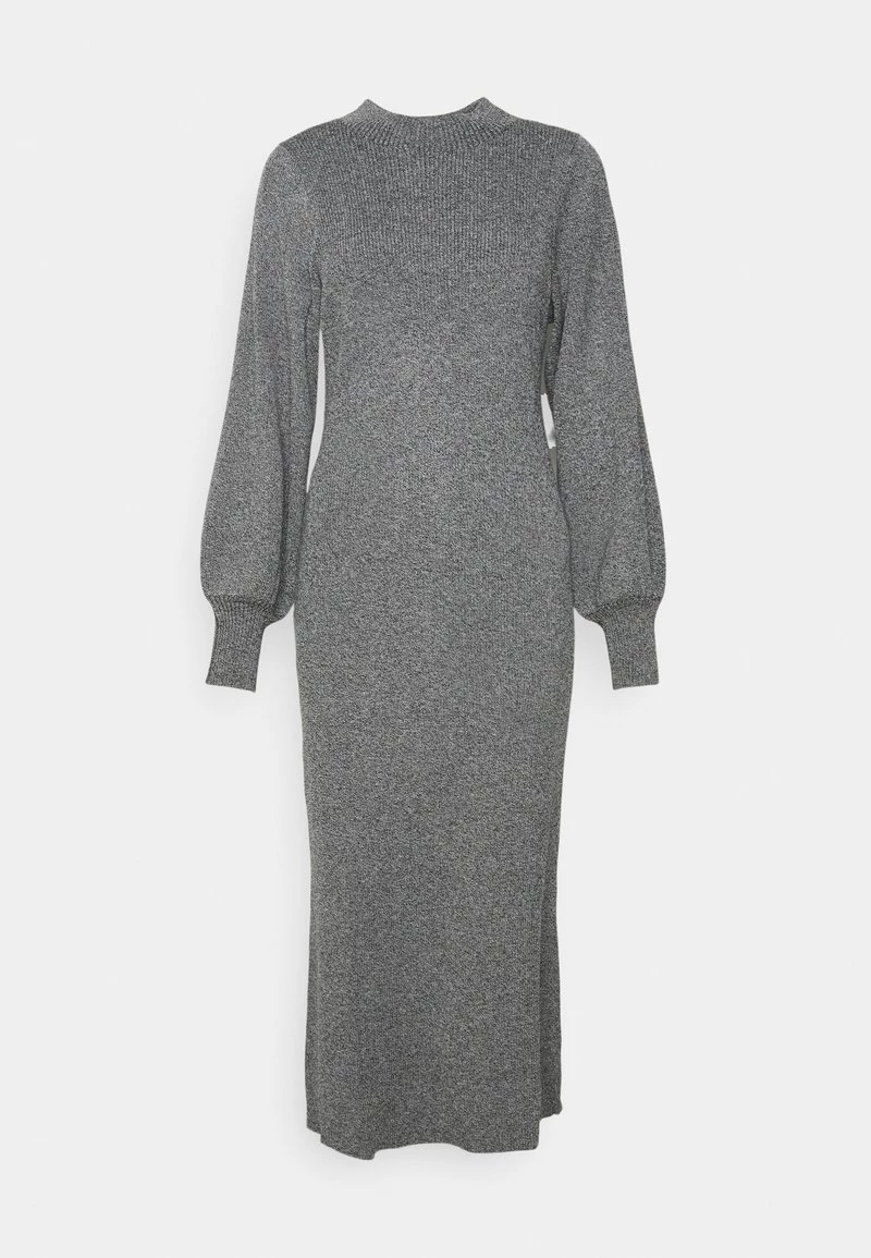 Monki Damen Strickkleid - Grau 1 Monki Damen Strickkleid - Grau