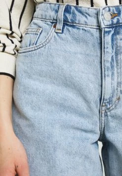 Monki Damen Jeans Shorts - Blue Dusty Light/light Blue -Monki Verkäufe 2022 42b88c6a4bea41ccba625b89c9dbe087