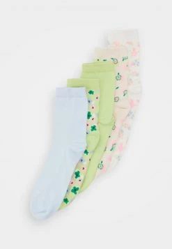 Monki Damen POLLY SOCK 5 PACK - Socken - Green