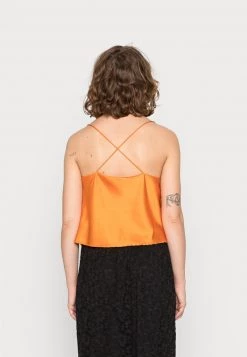 Monki Damen Top - Orange -Monki Verkäufe 2022 438b07770ba5431b9141214af81ac401
