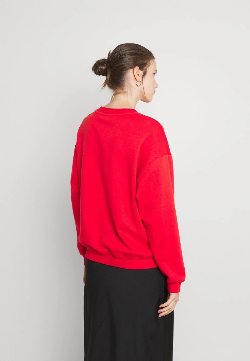 Monki Sweatshirt - Red | Damen 3 Monki Sweatshirt - Red | Damen – Bild 3