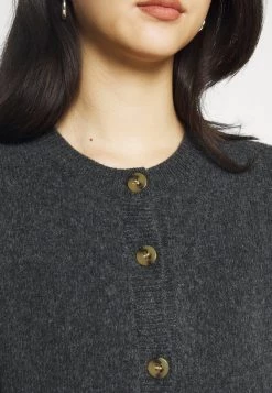 Monki Damen Strickjacke - Grey Dark Melange -Monki Verkäufe 2022 43f29776d9904fb09a0a2cc291e4f8dd