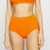 Monki Damen Bikini-Hose - Orange Bubbly