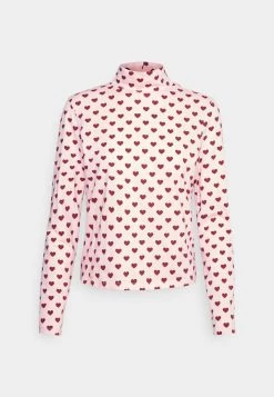Monki Damen Langarmshirt - Pink Light -Monki Verkäufe 2022 45113238d60d4d49aa98cea9e0f72e04