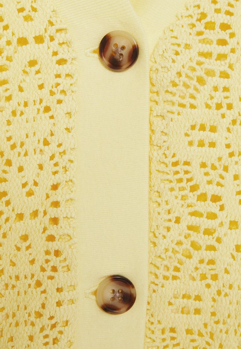 Monki Damen Strickjacke - Yellow 6 Monki Damen Strickjacke - Yellow – Bild 6