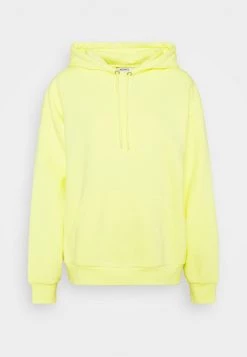 Monki Damen Kapuzenpullover - Yellow Light -Monki Verkäufe 2022 4609309b5a034c3a94c749d1e150ec36