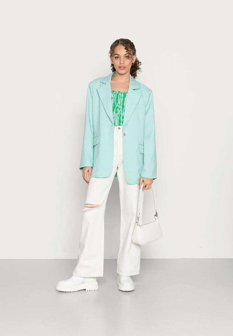 Monki Damen THEA DISTRESSED - Jeans Relaxed Fit - White Light 2 Monki Damen THEA DISTRESSED - Jeans Relaxed Fit - White Light – Bild 2