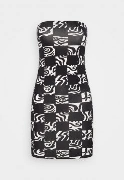 Monki Damen Jerseykleid - Black Dark -Monki Verkäufe 2022 46d8ad925e5f4818a0a97c12d3c7b7ed