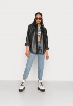 Monki TAIKI - Jeans Straight Leg - Blue Dusty Light | Damen -Monki Verkäufe 2022 4744f9bbe14c4498bda85647fee0ad69