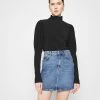 Monki Damen ROYE - Langarmshirt - Black