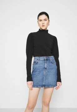 Monki Damen ROYE - Langarmshirt - Black