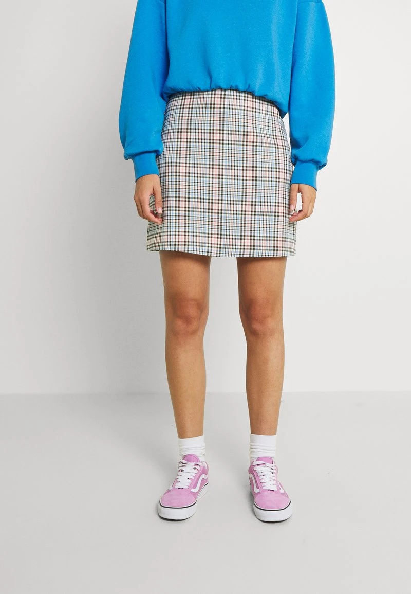 Monki Damen Minirock - White Dusty Light 1 Monki Damen Minirock - White Dusty Light