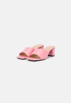 Monki Damen Pantolette Hoch - Pink Light -Monki Verkäufe 2022 48396e041b2a445d830b3e25dd7554c2