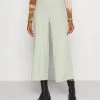 Monki Stoffhose - Green | Damen