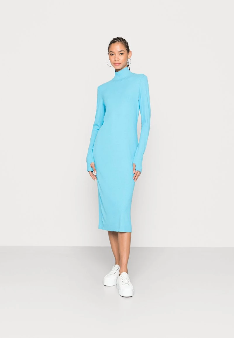 Monki Damen Freizeitkleid - Turquoise Light 1 Monki Damen Freizeitkleid - Turquoise Light
