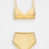 Monki Damen Triangel BH - Yellow