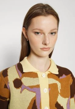 Monki Damen Strickjacke - Beige Dusty Light -Monki Verkäufe 2022 494e689497bb48e6a21ee5e6cc694e63