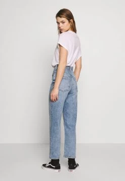 Monki Jeans Relaxed Fit - Blue | Damen -Monki Verkäufe 2022 498639c60e044c4aa471b9fa4ff88a5c