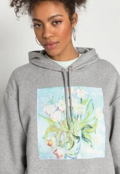 Monki Damen Sweatshirt - Grey -Monki Verkäufe 2022 49b24bf1e3c545a78d48badef2107e73