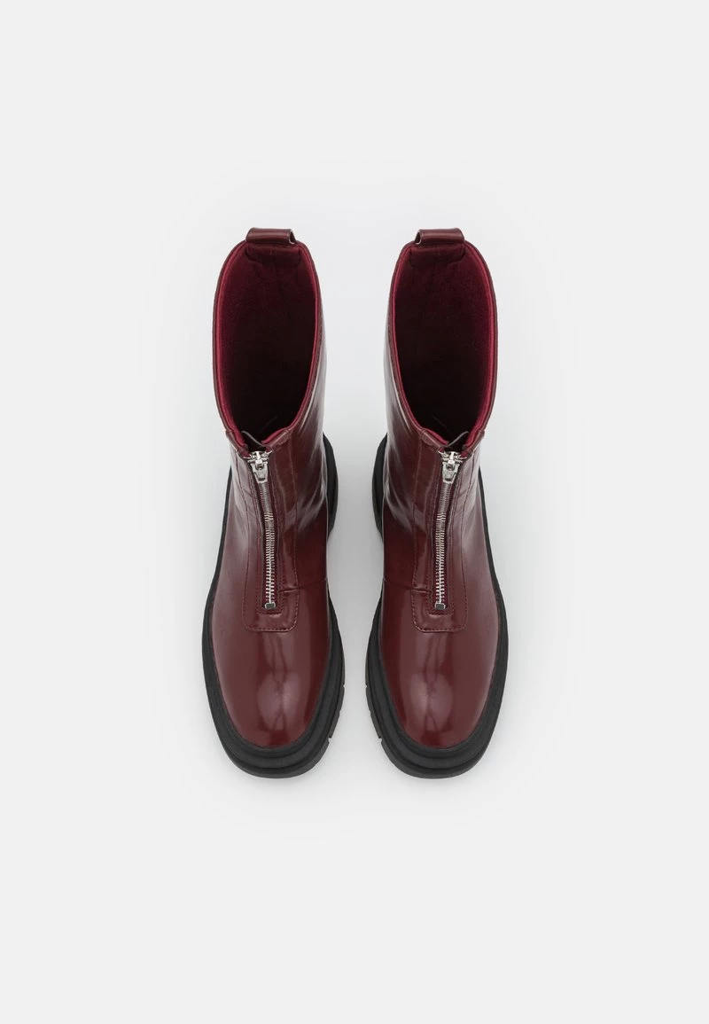 Monki Damen VEGAN GRETCHEN BOOT - Plateaustiefel - Red Dark 6 Monki Damen VEGAN GRETCHEN BOOT - Plateaustiefel - Red Dark – Bild 6