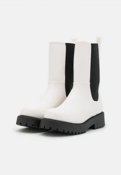 Monki Damen Plateaustiefel - White -Monki Verkäufe 2022 4b054c15b1ab4c4087d0319fb1c573fe