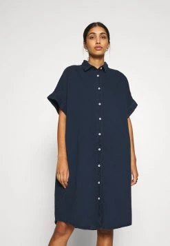 Monki Blusenkleid - Blue | Damen