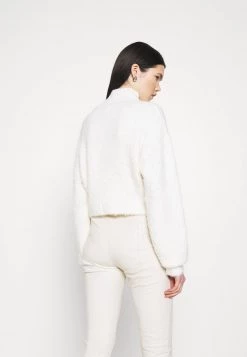 Monki FIONA - Strickpullover - Off White | Damen -Monki Verkäufe 2022 4cfcdf02739544c2be46a64a8a8ef3a3