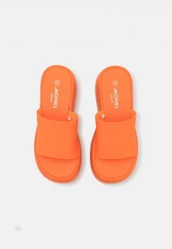 Monki Damen Pantolette Hoch - Orange Bright -Monki Verkäufe 2022 4d10e1772c2644ceb5edfcf0947053a0