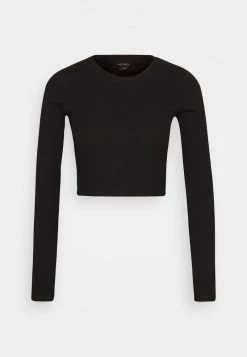 Monki Damen Langarmshirt - Black Dark -Monki Verkäufe 2022 4d162f75c1bc4a499b2642a7495cae54