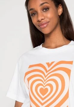 Monki Damen T-Shirt Print - Psycadelic -Monki Verkäufe 2022 4d2364951cf6467ea03f32db4ef1f846