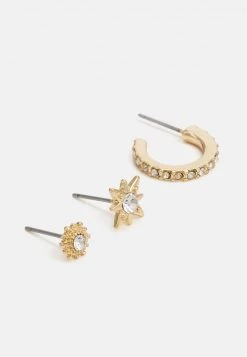 Monki Damen NYLA EARRINGS 6 PACK - Ohrringe - Gold-coloured -Monki Verkäufe 2022 4e3d977eabf14f24aca946b4e277ad02