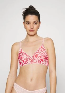 Monki Damen BIRGIT BRA - Triangel BH - Candy