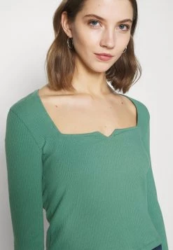 Monki Damen NONNA - Langarmshirt - Green -Monki Verkäufe 2022 5037e750af9e4e169b55d66b7f486da6