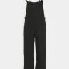 Monki Damen Latzhose - Black Dark