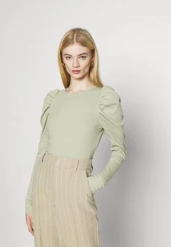 Monki OFELIA - Langarmshirt - Green Dusty Light | Damen